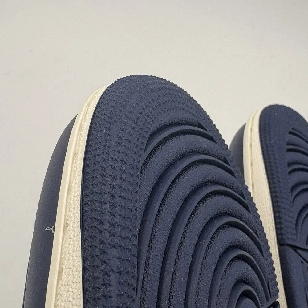 Air Jordan 1 Retro High OG Men’s Size 7.5 Midnight Navy/White Shoes DZ5485 401